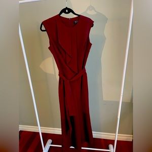 Maggie London Burgundy Jumpsuit Size 6